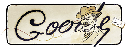 Logo Google : 160ème anniversaire de la naissance de Ion Luca Caragiale, écrivain roumain