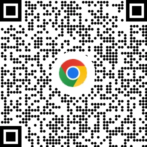 Cod QR pentru a descărca browserul Chrome pe dispozitivele mobile